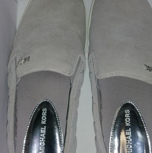 Michael Kors Keaton Slip On Pearl Gray